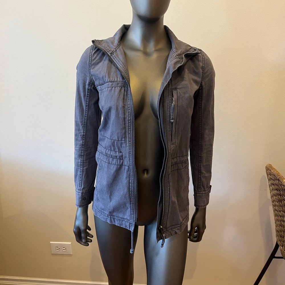 Madewelll Canvas Navy Jacket